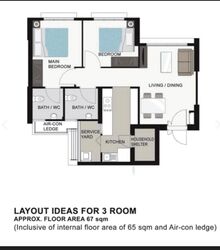 Blk 104A Eastbrook @ Canberra (Sembawang), HDB 3 Rooms #496193981